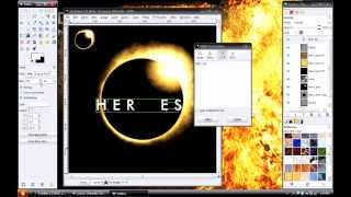 Gimp Tutorial: Heroes Eclipse Logo
