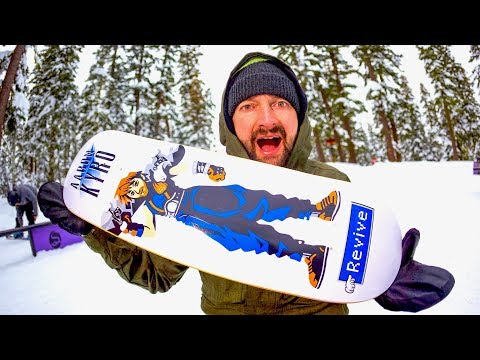 THE ULTIMATE SNOWBOARD SKATEBOARD?!
