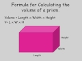How to calculate the volume of a rectangular prism.wmv
