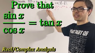 Prove that sin(x) / cos(x) = tan(x) (ILIEKMATHPHYSICS)