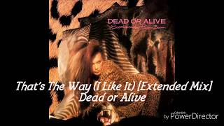 Dead Or Alive - Thats The Way I Like It Extended Mix