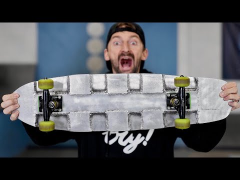 ULTRA LIGHT WELDED ALUMINUM SKATEBOARD?!
