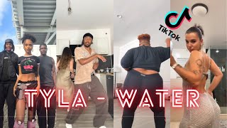 Water - Tyla TikTok Dance Challenge | Make me sweat, make me hotter Tiktok dance