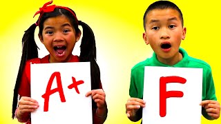 Emma and Andrew Learn Shapes and Math with Fun Kids Toys | Educational Videos for Children
