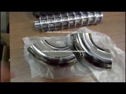 Stainless Steel Elbow - 90 Deg Bend - Sanitary Fittings Manufacturer