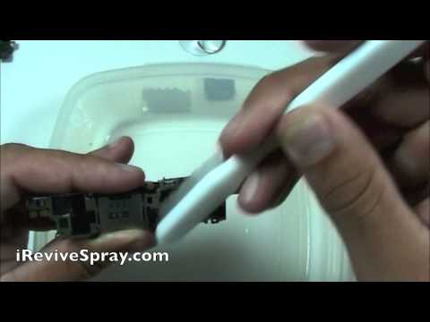 100% Water Damaged iPhone 4S Repair Tutorial - Fix Wet iPhone With 100% Water Damaged iPhone 4S Repair Tutorial - Fix Wet iPhone With