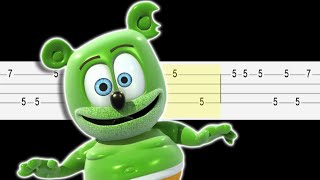 The Gummy Bear Song Easy Ukulele Tabs Tutorial
