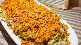 Doritoslu Tavuklu Salata Mı? Doritoslu Salata Yapımı-Çok Lezzetli Oldu