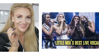 Vocal Coach Reaction Little Mix Best Live Vocals Vocal Coach Reaction Little Mix Best Live Vocals
