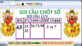 SOI CẦU CHỐT SỐ . 11.9/SOI CAU CHUAN/SOI CAU DINH CAO/SOI CAU SIEU CHUAN