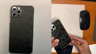 Black Camo Dbrand Back Skin For Silver Iphone 12 Pro