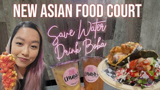 New Asian Food Hall In Orange County Ft. Corn Dogs, Sushi Tacos, Dumplings