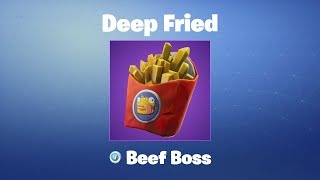 Deep Fried Fortnite Back Bling