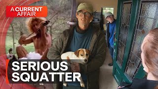 Former Movie Star Turned Squatter Refuses To Leave Elderly Mans Home A Current Affair