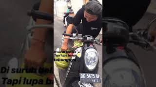 lupa bawa tabung gas.