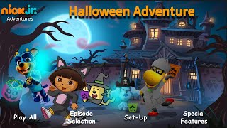 Nick Jr. Adventures Halloween Adventure Dvd Menu My Version