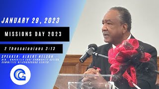 January 29, 2023: Missions Day