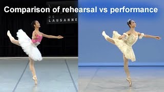 Ballet Comparison Jingyi Xu 39 S Dulcinea Variation Rehearsal And Performance Ballet Comparison Jingyi Xu 39 S Dulcinea Variation Rehearsal And Performance