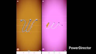 Letter School Cursive Letters Zaner-Bloser Style Uppercase And Lowercase - Level 2 - Tt To Zz