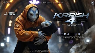 Krrish 4 Jaadu Returns - First Look Trailer Hrithik Roshan Ranbir Kapoor Tiger Shroff 2025