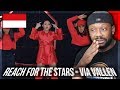 Reach for The Stars - Via Vallen - Official Theme Song Asian Games 2018 REACTION!!!