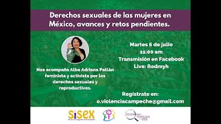 Charla Avances y retos pendientes en derechos sexuales en México
