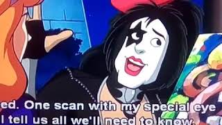 Scooby Doo And Kiss Starchild Winks At Daphne
