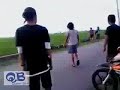 image Lucu Drag Indramayu Motor Masuk Parit
