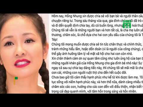 VTC14 | Diva Hồng Nhung tuyên bố ly hôn đúng Ngày hạnh phúc gia đình