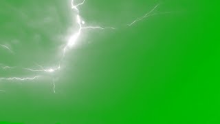 Green screen Thunder ⚡ || Strike Lightning || HD || Green screen 