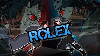 Kakashi Vs Obito Amv Rolex Steve Aoki Remix.