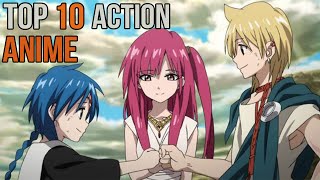 Top 10 Action Anime