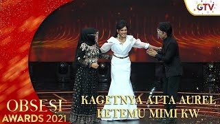 Download lagu KAGETNYA ATTA DAN AUREL BERTEMU MIMI KW | OBSESI AWARDS 2021