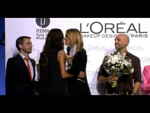 Alvarno y Dalianah Arekion, los premiados por L“Oreal en la Mercedes Benz Fashion Week Madrid