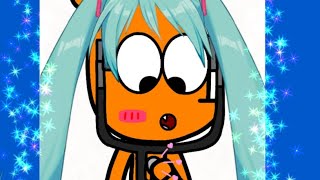 Miku Is Stething Himself To Listen To His Own Heart