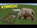 KOMODO DRAGON FARM | Minecraft PE KOMODO DRAGON FARM | Minecraft PE