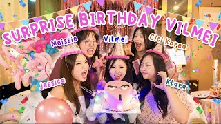 Suprise Vilmei Bareng Meissie, Klara, Cici Korea Beliin Vilmei Kado Termahal Sedunia