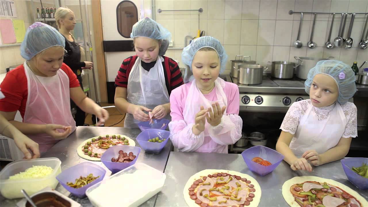 Мастер-классы в пиццерии "Ollis" - YouTube