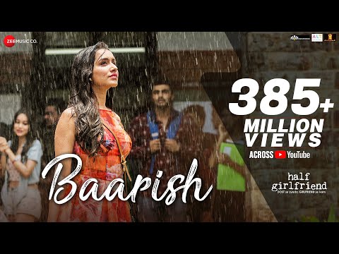 Baarish | Half Girlfriend | Arjun K & Shraddha K | Ash King & Shashaa Tirupati | Tanishk Bagchi