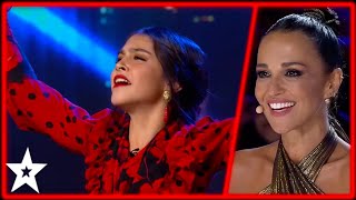 10 Year Old Flamenco Dancer Wows The Judges On Spains Got Talent