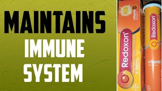 Redoxon Vitamin C Maintains Normal Function Of The Immune System