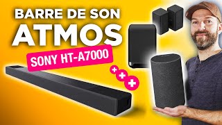 Test Complet Sony Ht-A7000 La Barre De Son Premium Dolby Atmos En Kit ? Surround Sans Fil Sa-Rs5