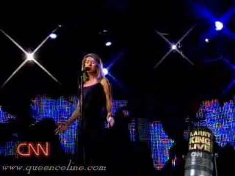 Celine Dion - Live At Larry King - My Heart Will Go On