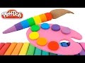 Learn Rainbow Colors with Play-Doh * Creative DIY Fun for Kid...