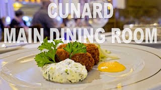 What Is Dining On Cunard Really Like? Britannia Main Dining Room Review