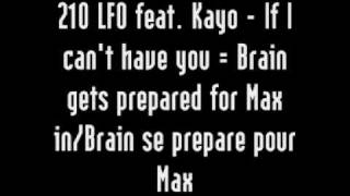 Watch Lfo If I Cant Have You video