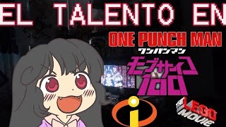 "One Punch Man", "Mob Psycho 100" y otros sobre el talento o Del talento excepcional