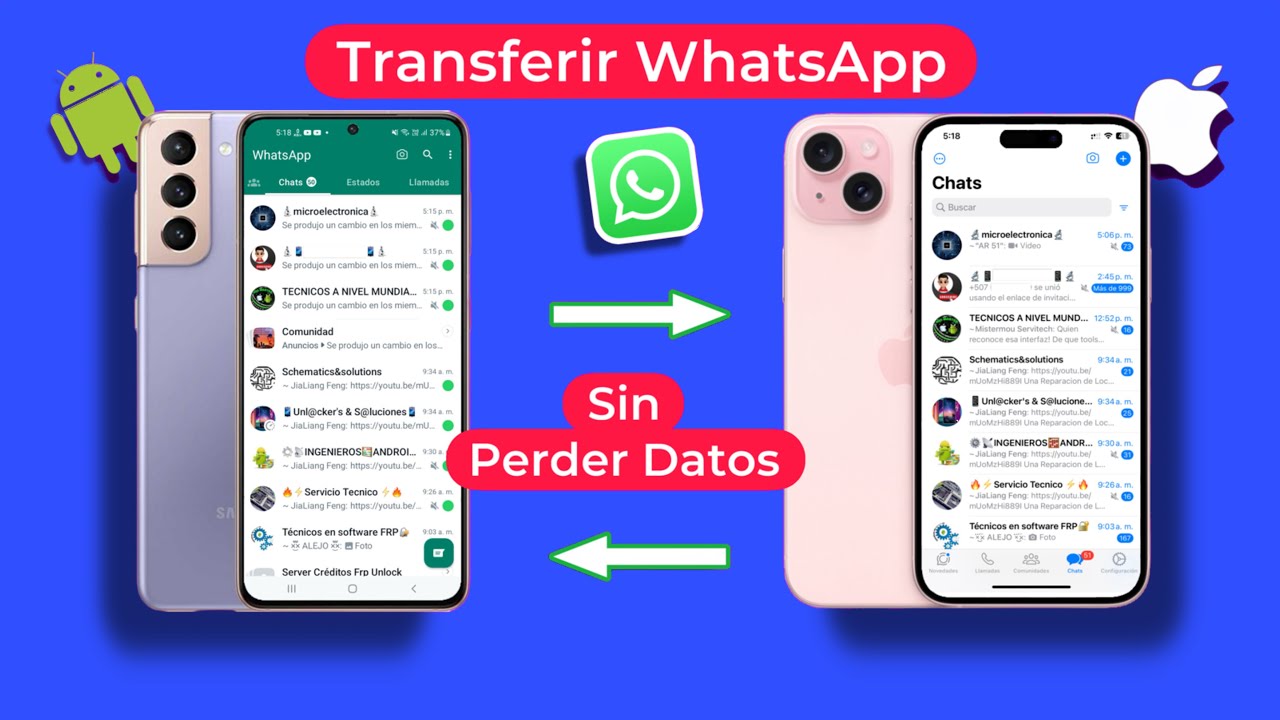 How to Transfer WhatsApp from Android to iPhone without restoring How to Transfer WhatsApp from Android to iPhone without restoring