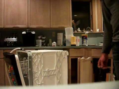 My Kenmore Dishwasher Wont Drain and is Leaking- How to fix or repair ...