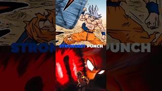 Who Has The Stronger Punch Between Goku And Saitama?